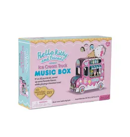 HANDS CRAFT Hello Kitty Ice-Cream Truck DIY Music Box Kit