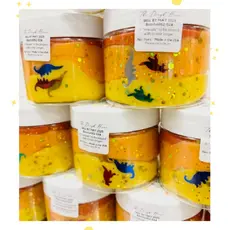THE DOUGH HOUSE Fun Sized Dough Jar 5oz Dinosaurs