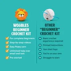 The Woobles Hello Kitty Beginner Crochet Kit