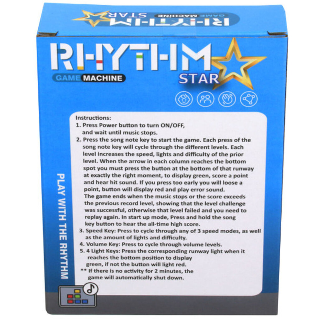 LEADING EDGE Rhythm Star Game Machine