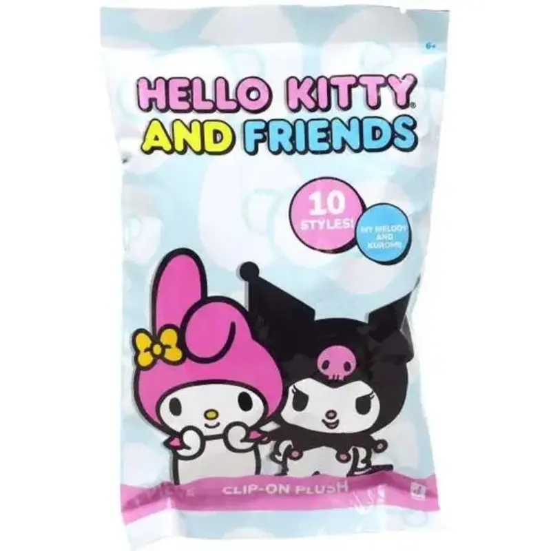 UCC DISTRIBUTING 3" Hello Kitty and Friends Blacklight Blind Plush
