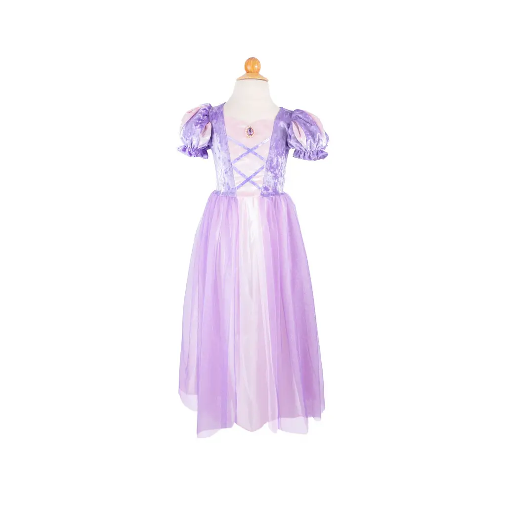 CREATIVE EDUCATION Velvet Soft Rapunzel Dress (5-6)
