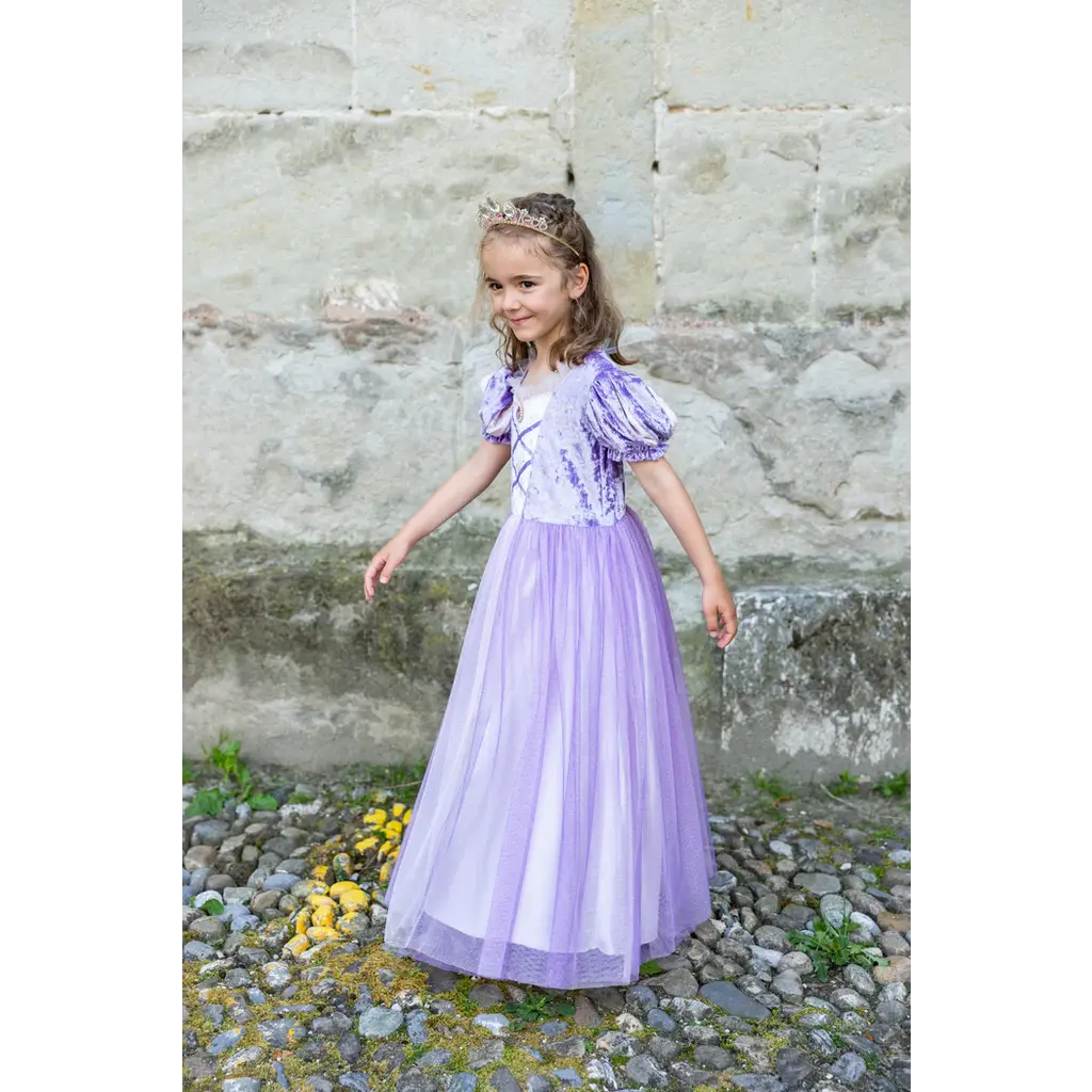 CREATIVE EDUCATION Velvet Soft Rapunzel Dress (5-6)
