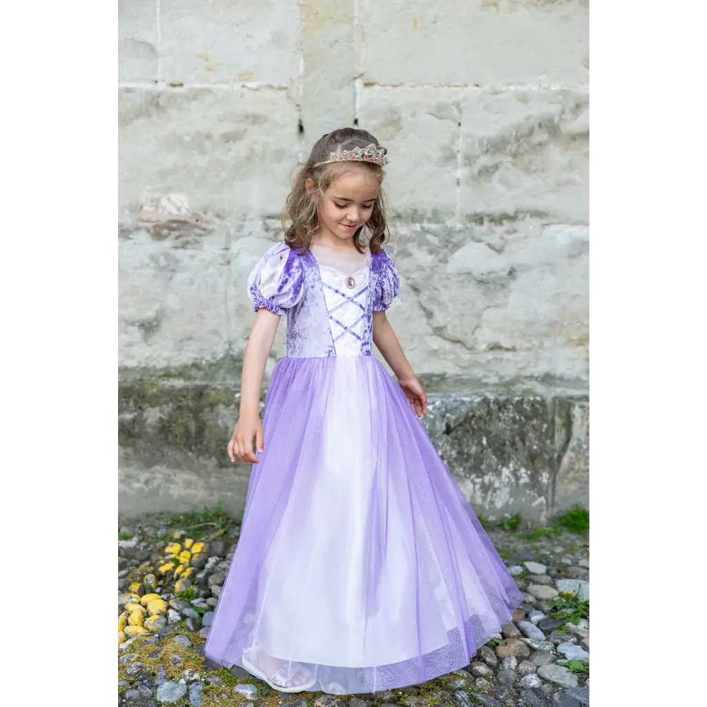 CREATIVE EDUCATION Velvet Soft Rapunzel Dress (5-6)