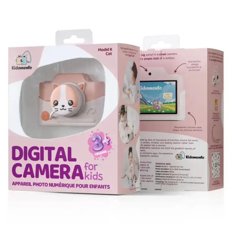 KIDAMENTO Meowie the Cat - Kids Digital Camera