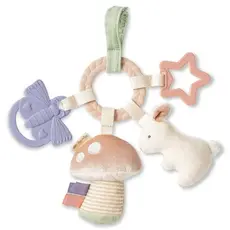 ITZY RITZY Bunny Bitzy Busy Ring Teething Activity Toy
