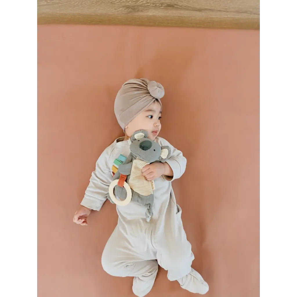 ITZY RITZY Koala Bitzy Crinkle Sensory Toy w/ Teether