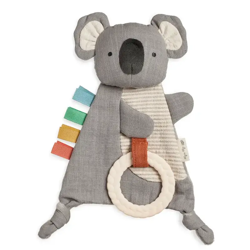ITZY RITZY Koala Bitzy Crinkle Sensory Toy w/ Teether