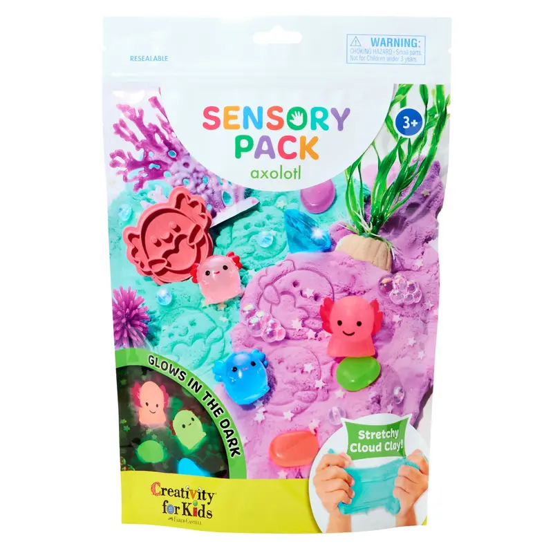 CREATIVITY FOR KIDS Sensory Pack Axolotl