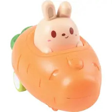 US TOY Press and Go Carrot Car