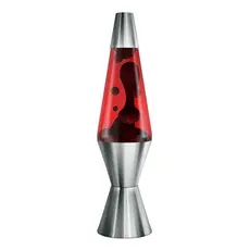 SCHYLLING Lava Lamp14.5" Chrome Plated Crimson