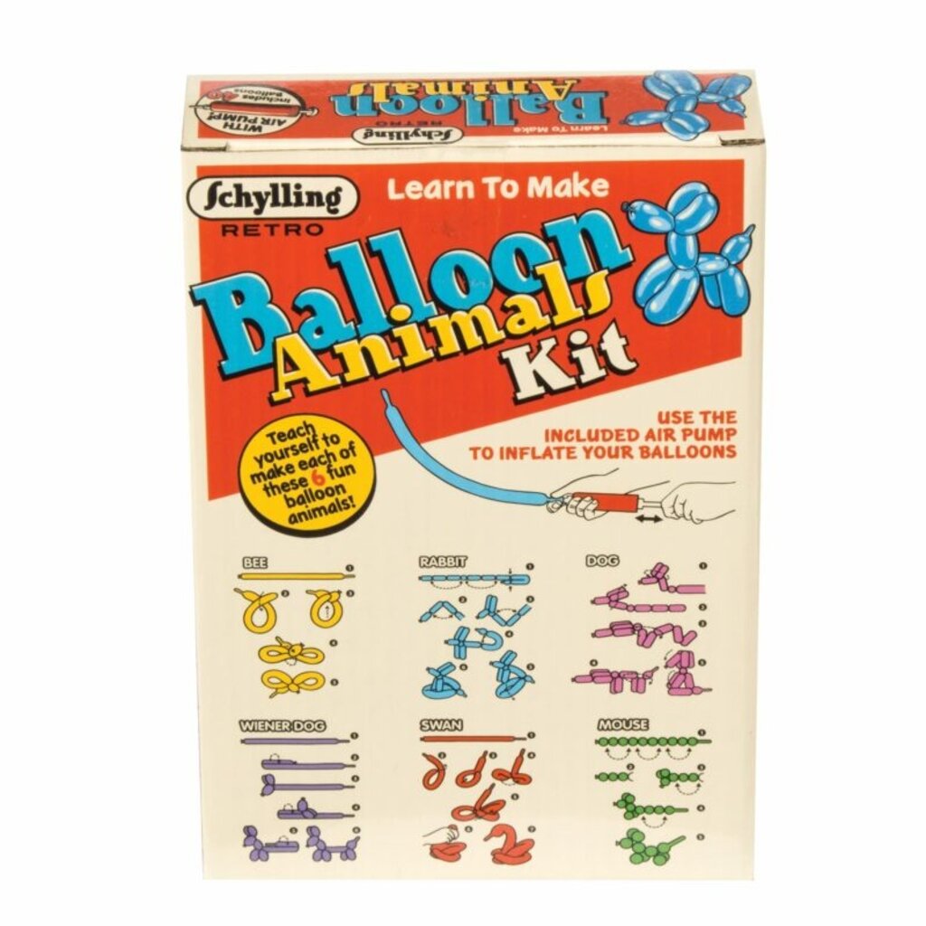 SCHYLLING Retro Balloons Animal Kit