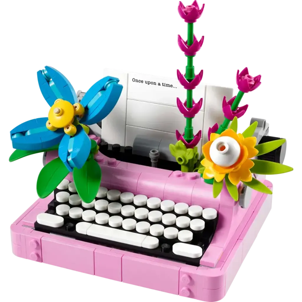 TOYHOUSE LEGO CREATOR Typewriter with Flowers