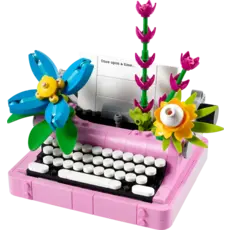 TOYHOUSE LEGO CREATOR Typewriter with Flowers