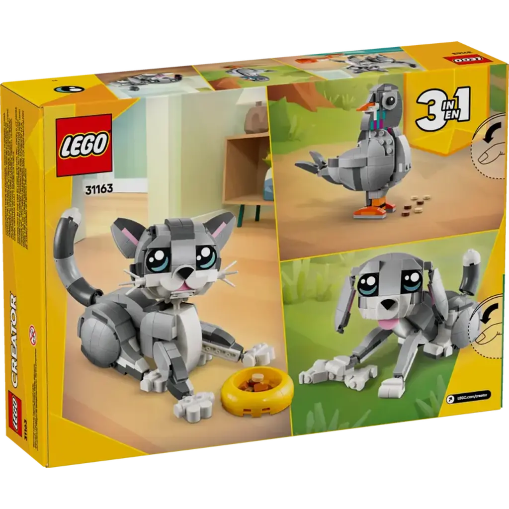 TOYHOUSE LEGO 3 in 1 Playful Cat