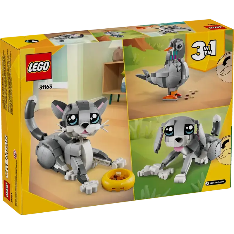 TOYHOUSE LEGO 3 in 1 Playful Cat
