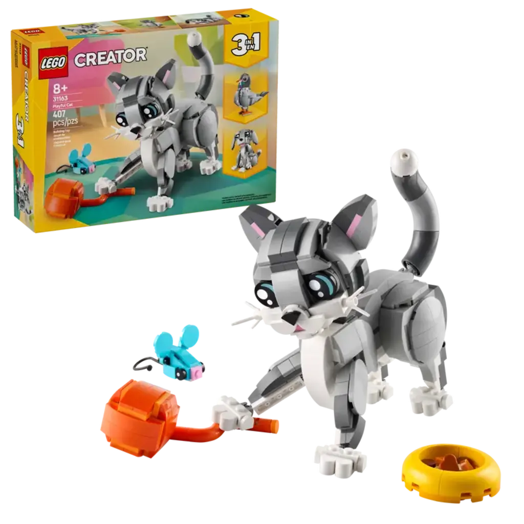 TOYHOUSE LEGO 3 in 1 Playful Cat