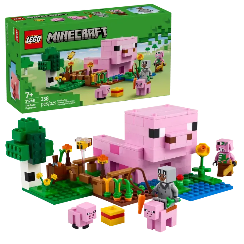 TOYHOUSE LEGO Minecraft The Baby Pig House