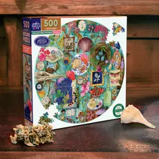 EEBOO 500 pc Round Collecting Nature