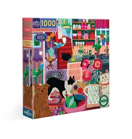 EEBOO 1000 PC Pets in the Kitchen