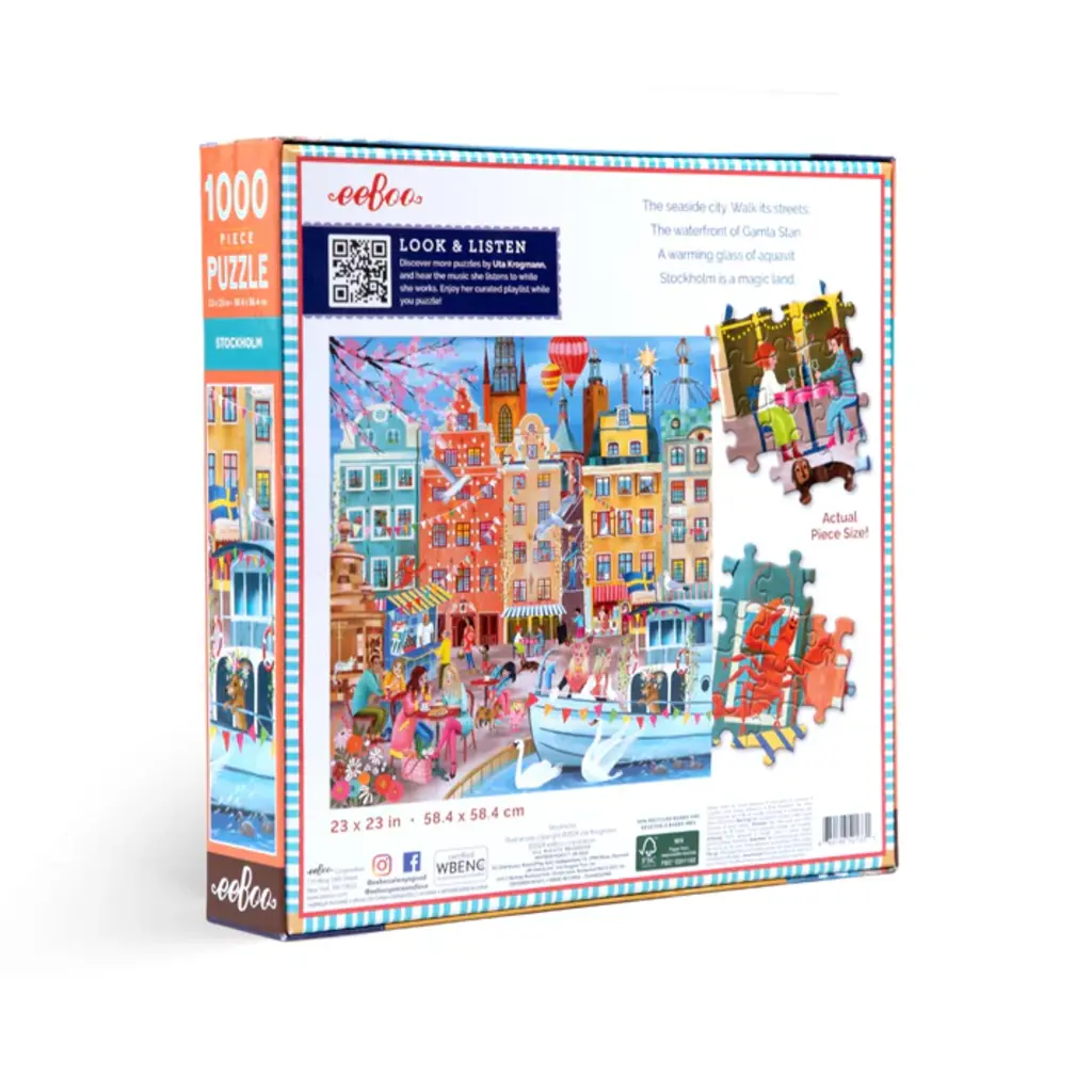 EEBOO 1000 pc Stockholm