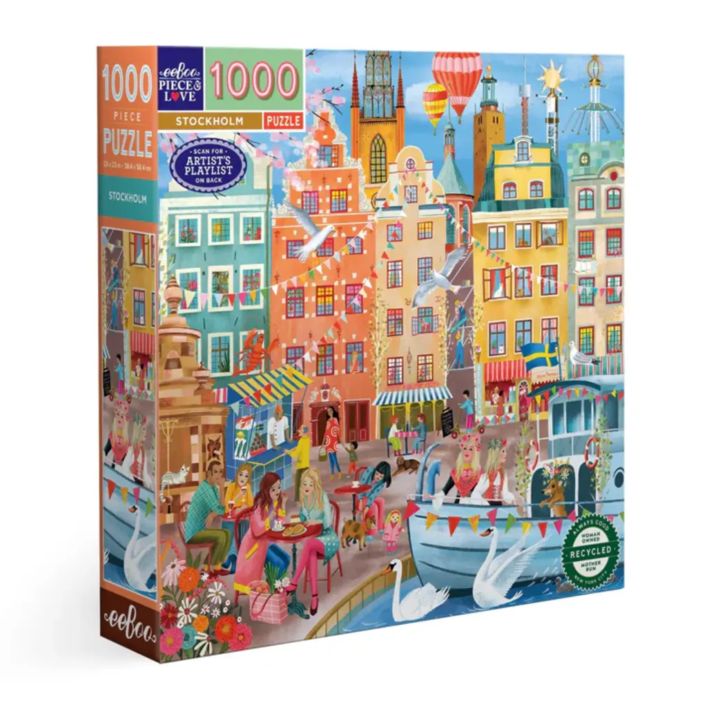 EEBOO 1000 pc Stockholm