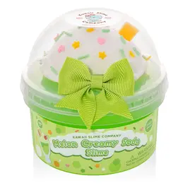 KAWAII SLIME COMPANY Melon Creamy Soda 2 Slimes in 1