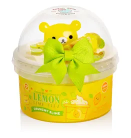 KAWAII SLIME COMPANY Lemon Lime Fizz Crunchy Slime