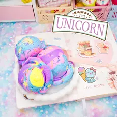 KAWAII SLIME COMPANY Unicorn Scented Ice Cream Pint Slime