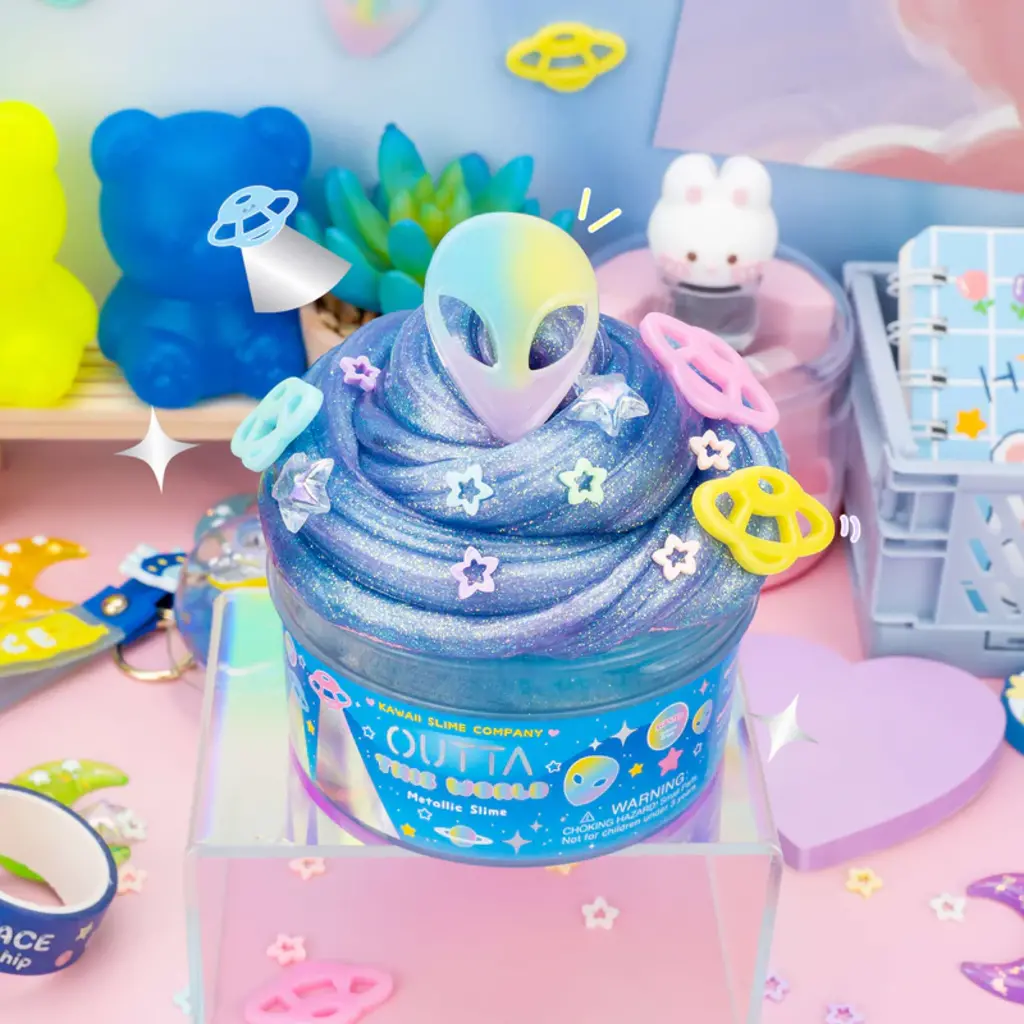KAWAII SLIME COMPANY Outta This World Metallic Slime