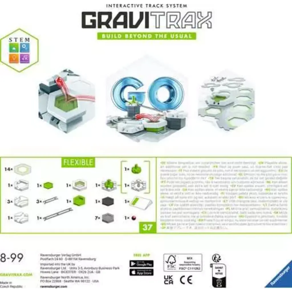 RAVENSBURGER Gravitrax Go: Flexible