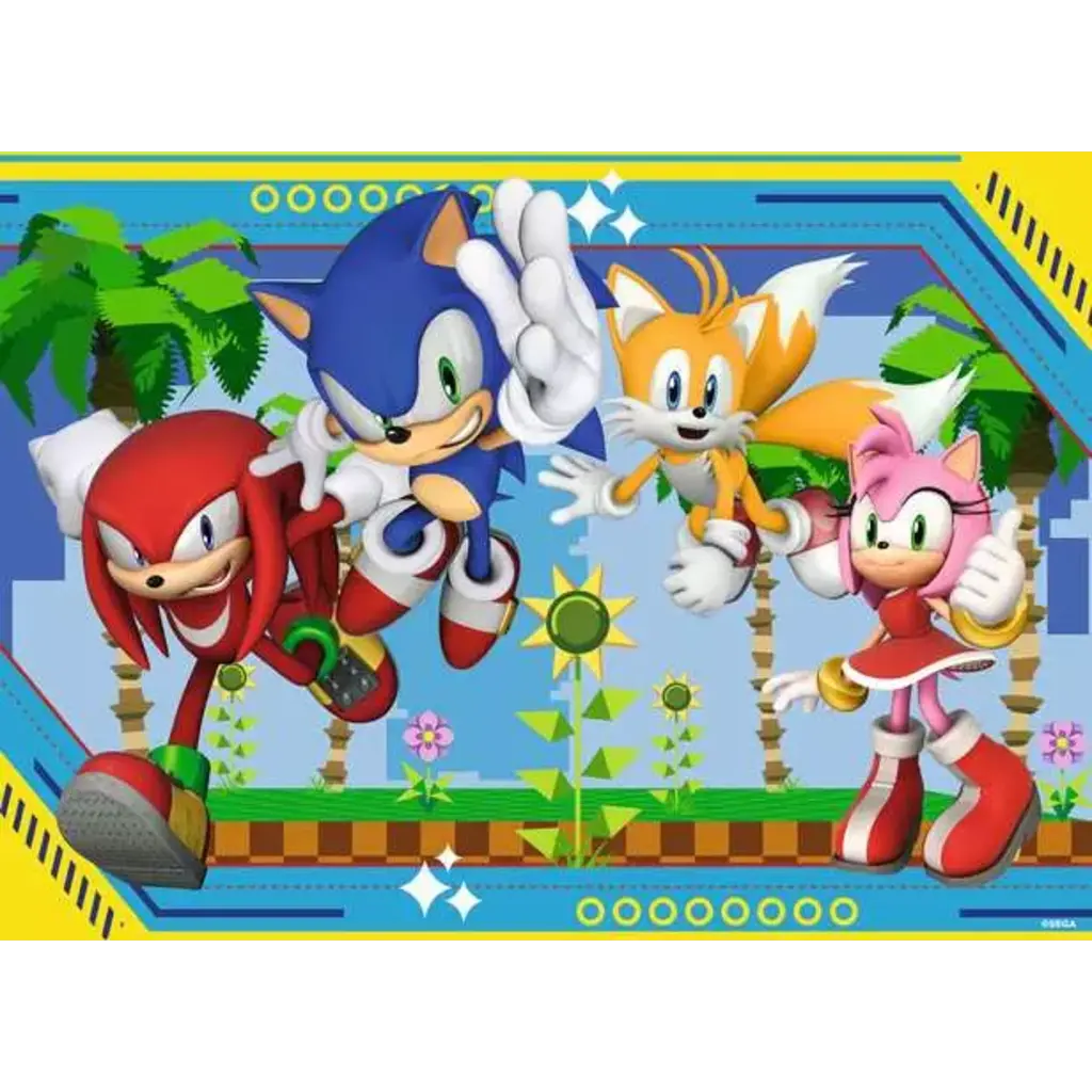 RAVENSBURGER Sonic the Hedgehog 100 pc Puzzle