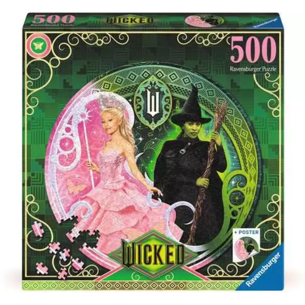 RAVENSBURGER Wicked 500 pc Round Puzzle