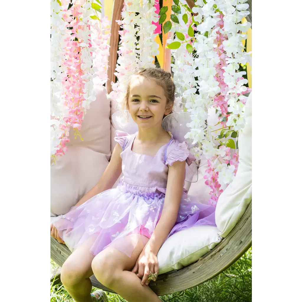 CREATIVE EDUCATION Flutter Butterfly Skirt & Wings, Purple Size 4-6