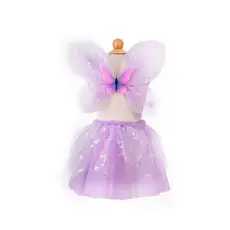 CREATIVE EDUCATION Flutter Butterfly Skirt & Wings, Purple Size 4-6