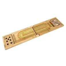 PROJECT GENIUS (RECENT TOY) Bamboo Cribbage Board