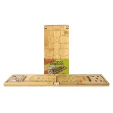PROJECT GENIUS (RECENT TOY) Bamboo Cribbage Board
