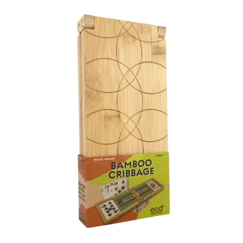 PROJECT GENIUS (RECENT TOY) Bamboo Cribbage Board