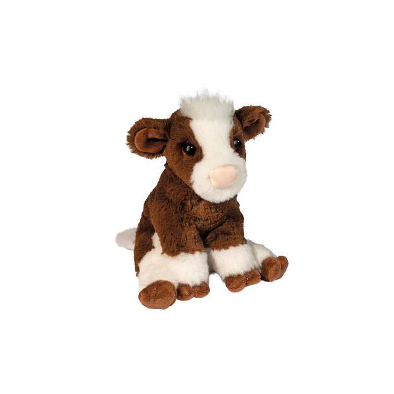 DOUGLAS CUDDLE TOYS Bessie Brown Cow Mini Soft