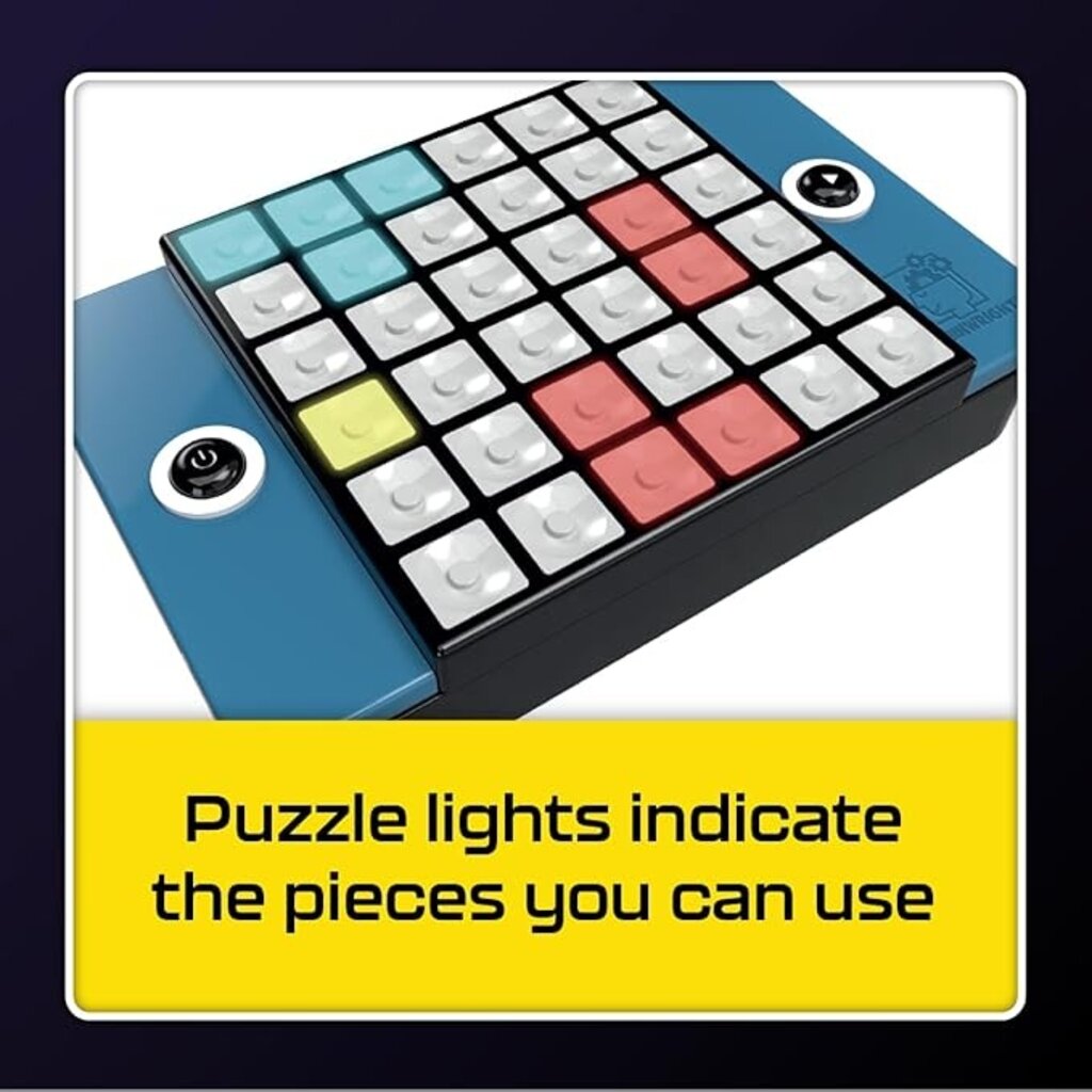 BUFFALO/GAMEWRIGHT/CEACO Puzzle Bright The Electronic Light Up Brainteaser 8+