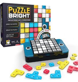 GAMEWRIGHT/CEACO/BUFFALO GAMES Puzzle Bright The Electronic Light Up Brainteaser 8+