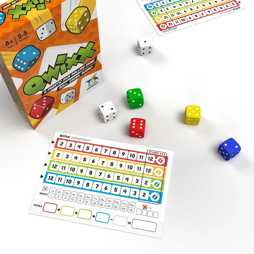 CEACO/GAMEWRIGHT Qwixx Dice Game