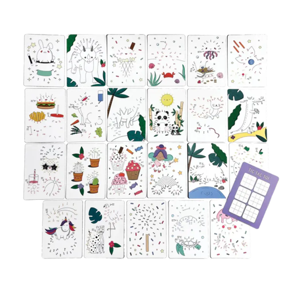 OOLY Connect The Dots Activity Cards