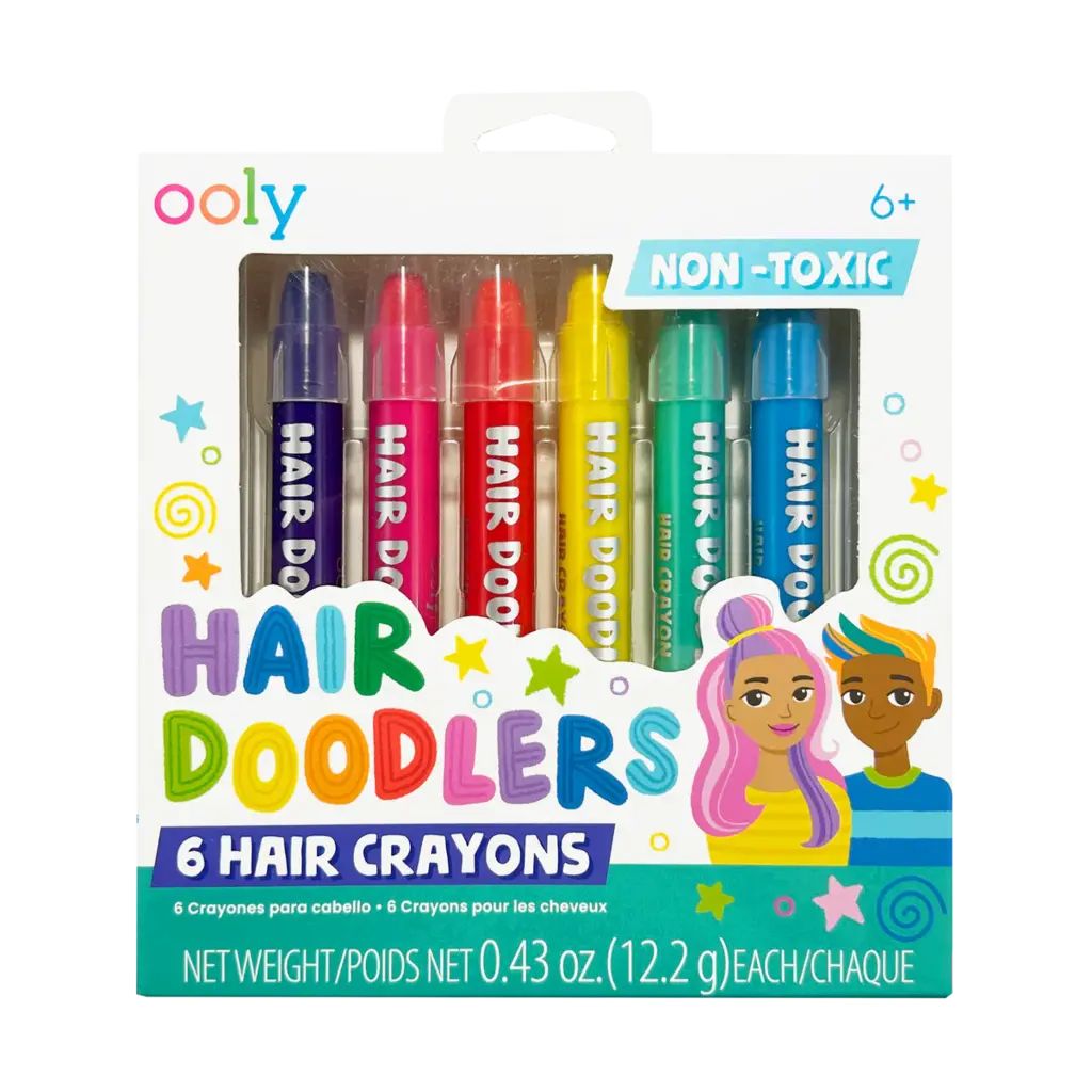 OOLY Hair Doodlers Hair Crayons