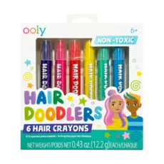 OOLY Hair Doodlers Hair Crayons