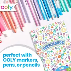 OOLY Colorful Doodles Sketchbook