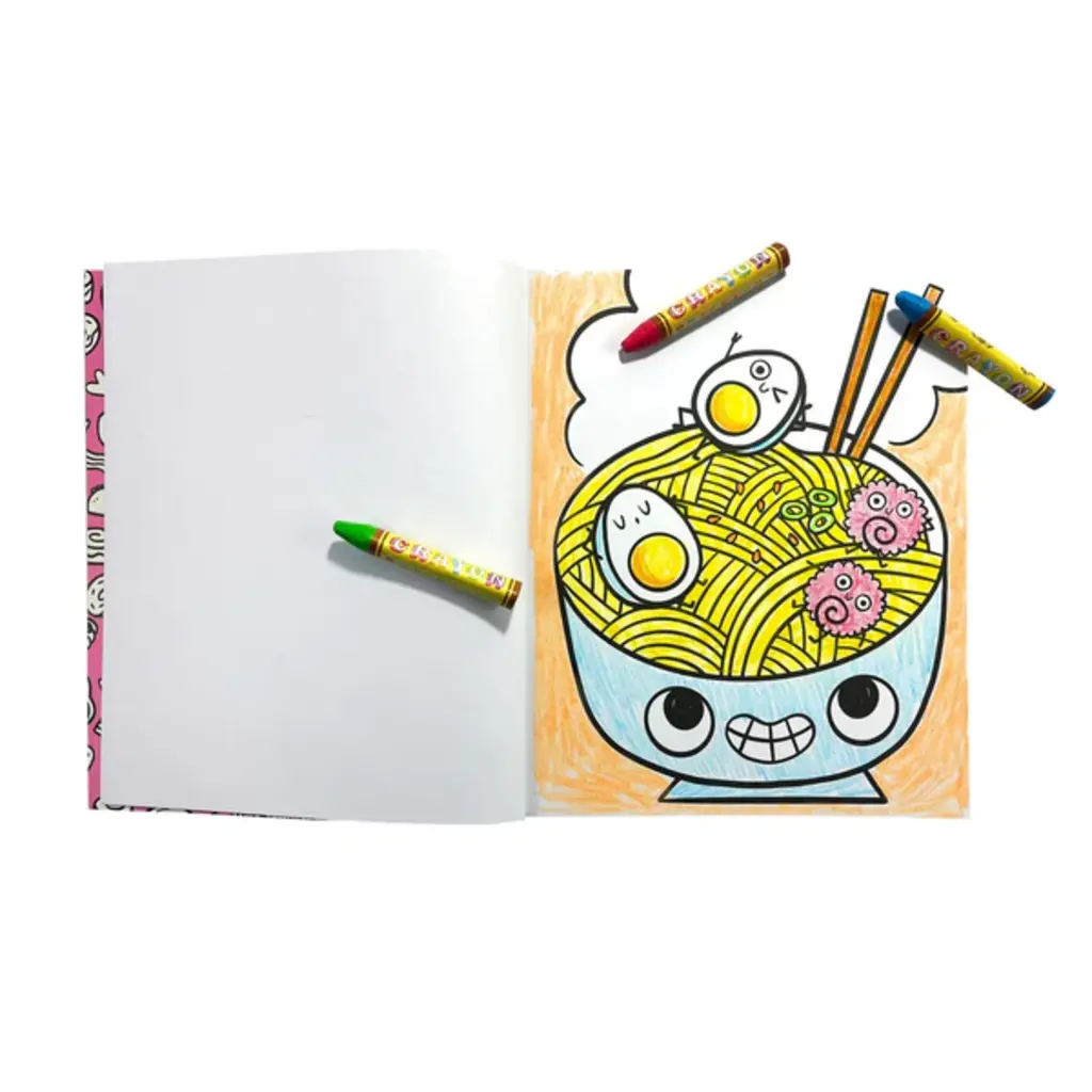OOLY Happy Snacks Coloring Book