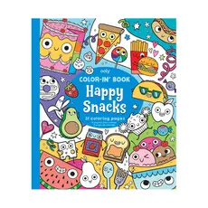 OOLY Happy Snacks Coloring Book