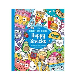 OOLY Happy Snacks Coloring Book