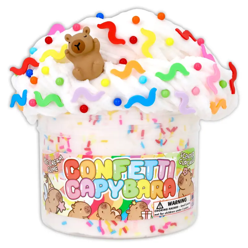 DOPESLIMES Slime: Confetti Capybara Ice Cream